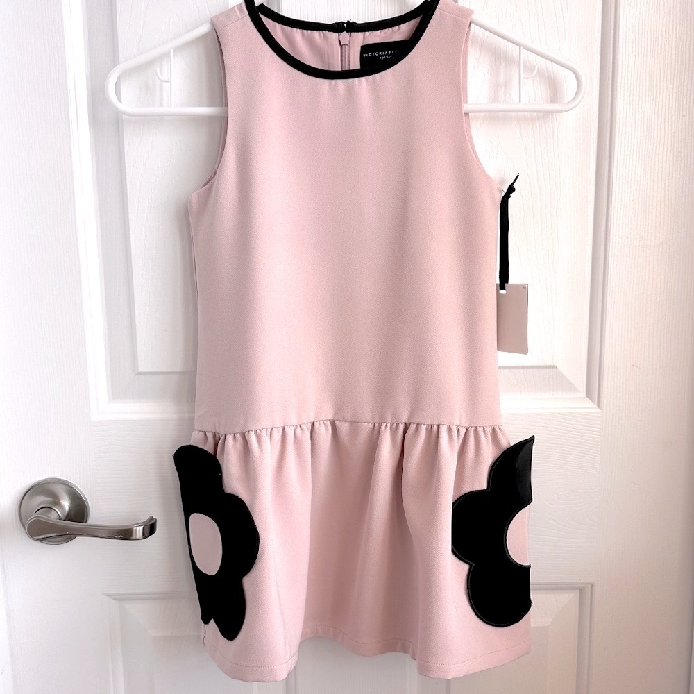 NWT - Girls Victoria Beckham for Target - Dusty Pink Dress, Size XS (4-5)